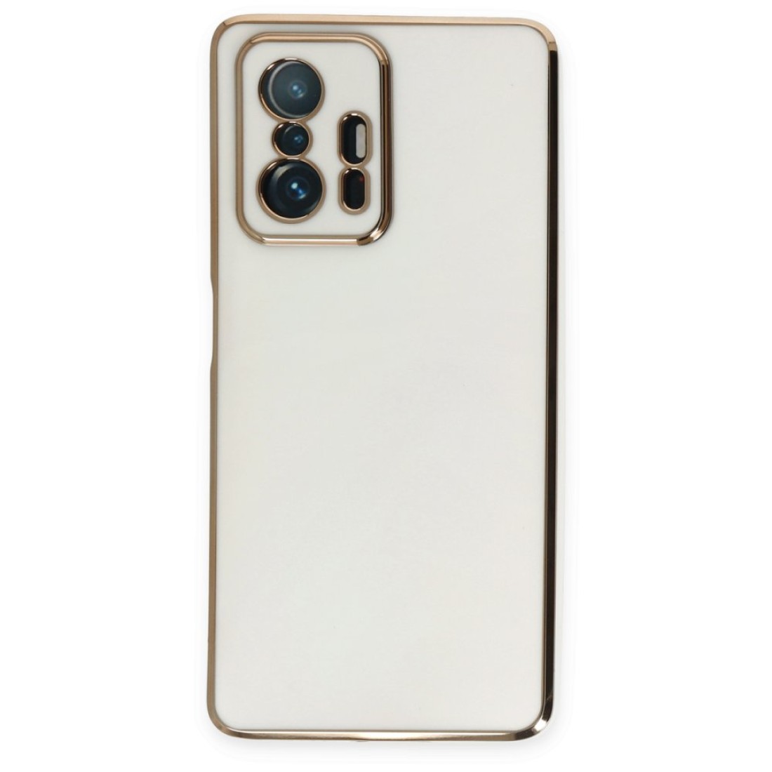  Xiaomi Mi 11T Pro Kılıf Volet Silikon - Beyaz