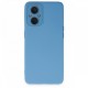  Oppo Reno 7 Lite Kılıf Lansman Glass Kapak - Mavi