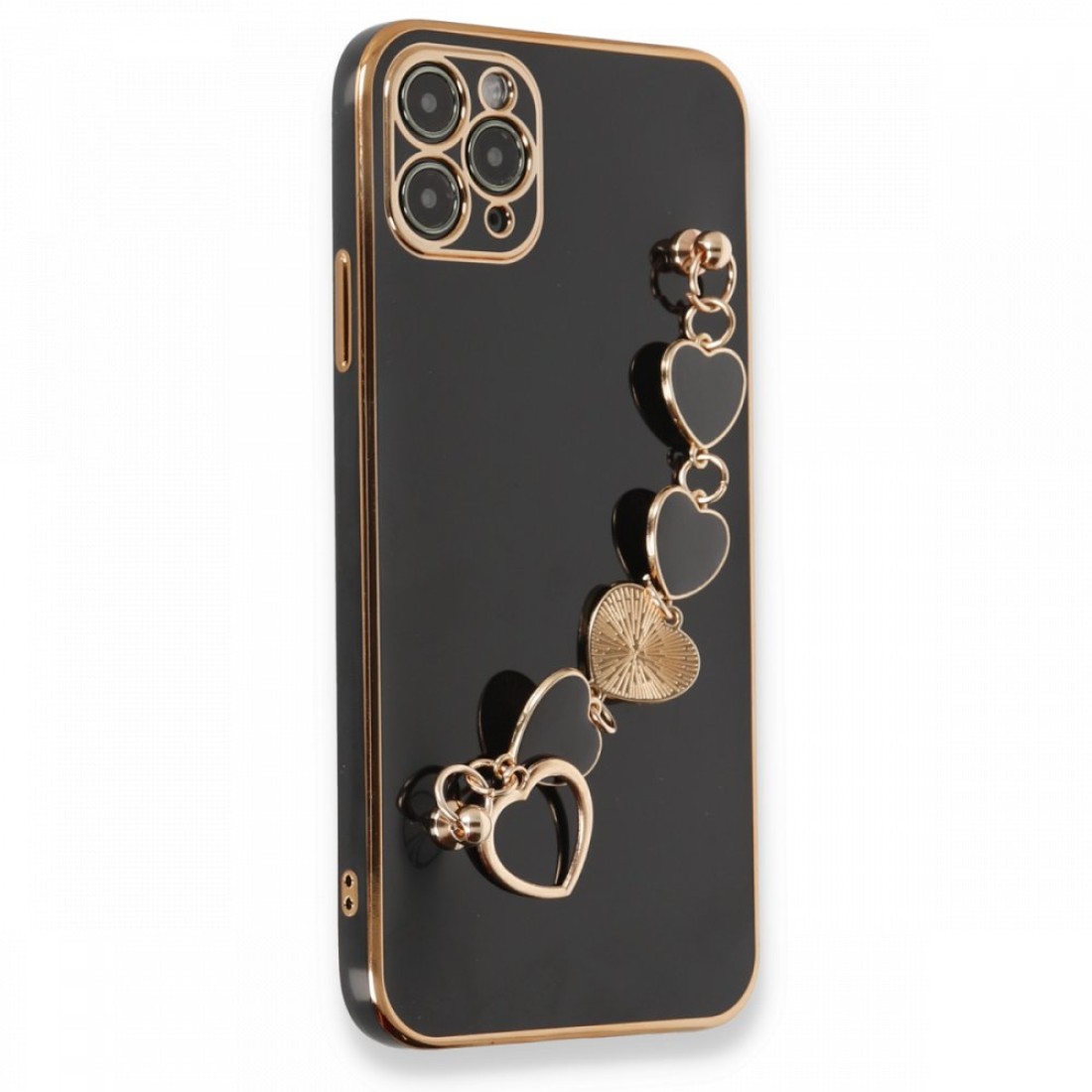  iPhone 11 Pro Kılıf Esila Silikon - Siyah