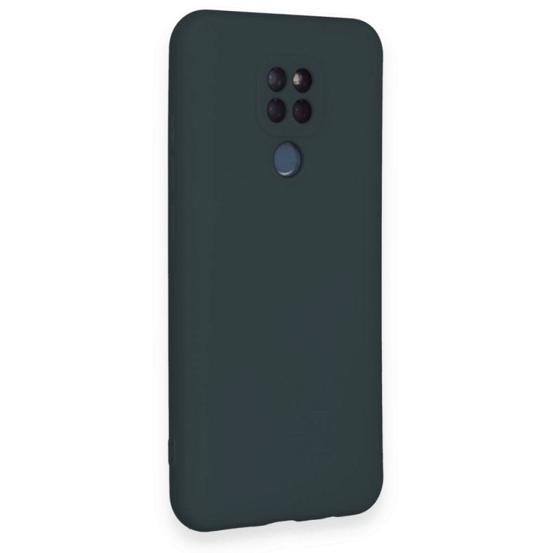  General Mobile GM 20 Kılıf Nano içi Kadife Silikon - Koyu Yeşil