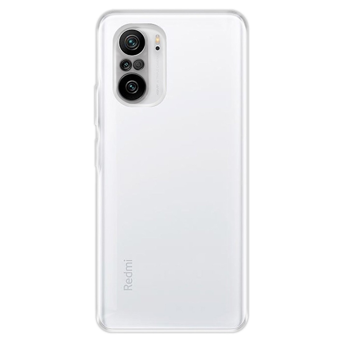 Xiaomi Redmi K40 Kılıf Deluxe 2mm Şeffaf Silikon - Şeffaf Xiaomi Redmi K40 Kılıf Deluxe 2mm Şeffaf Silikon - Şeffaf