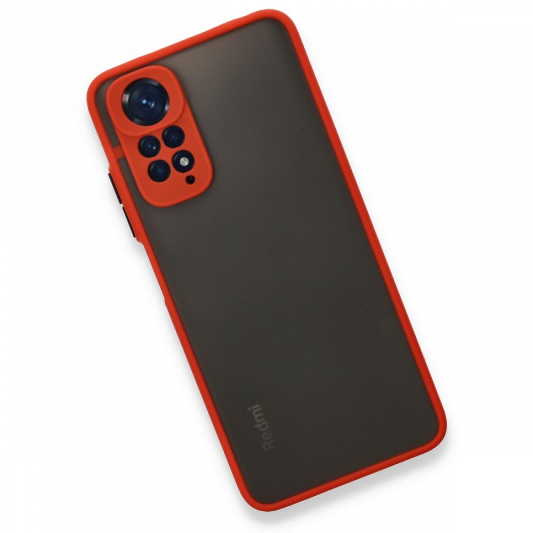 Xiaomi Redmi Note 11 Kılıf Montreal Silikon Kapak - Kırmızı Xiaomi Redmi Note 11 Kılıf Montreal Silikon Kapak - Kırmızı