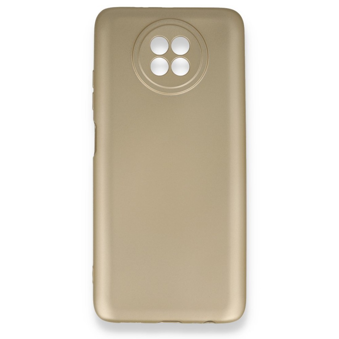  Xiaomi Redmi Note 9 5G Kılıf First Silikon - Gold