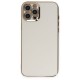  iPhone 12 Pro Kılıf Volet Silikon - Beyaz