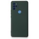  General Mobile GM 21 Pro Kılıf Nano içi Kadife Silikon - Koyu Yeşil