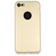  iPhone SE 2020 Kılıf First Silikon - Gold