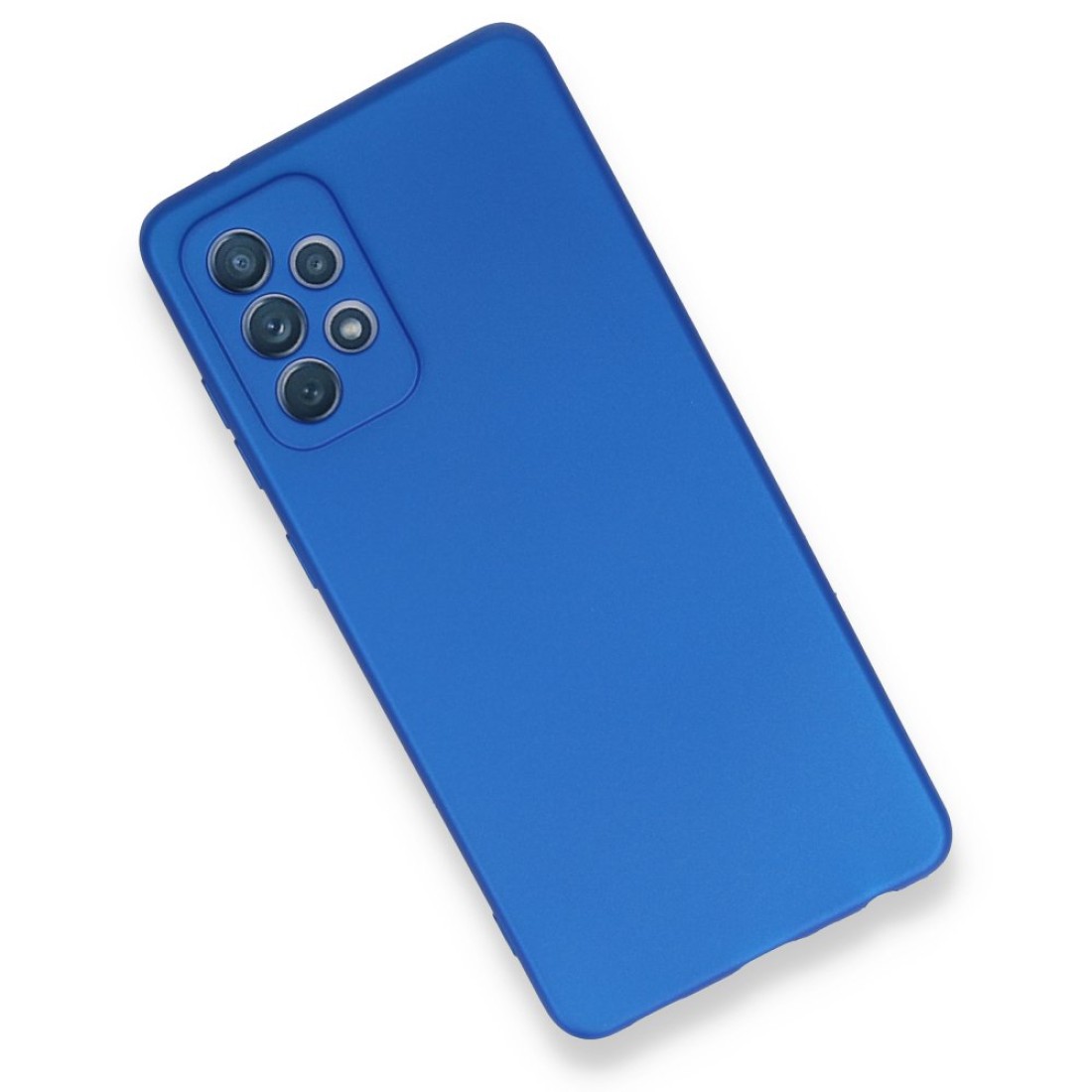 Samsung Galaxy A72 Kılıf First Silikon - Mavi