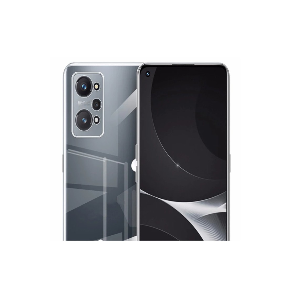  Realme GT2 5G Kılıf Lüx Şeffaf Silikon