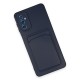  Samsung Galaxy A14 4G Kılıf Kelvin Kartvizitli Silikon - Lacivert