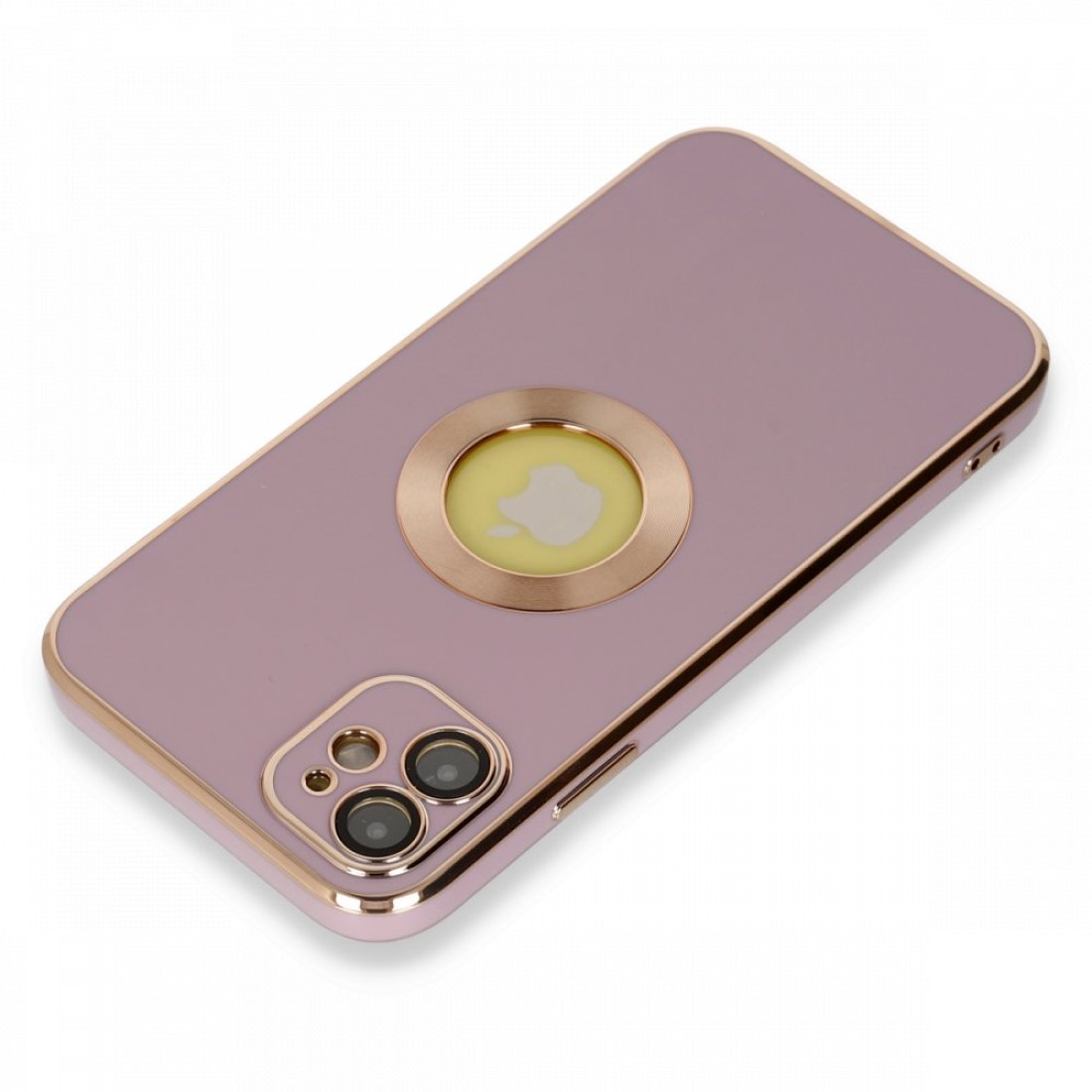  iPhone 12 Kılıf Store Silikon - Mor