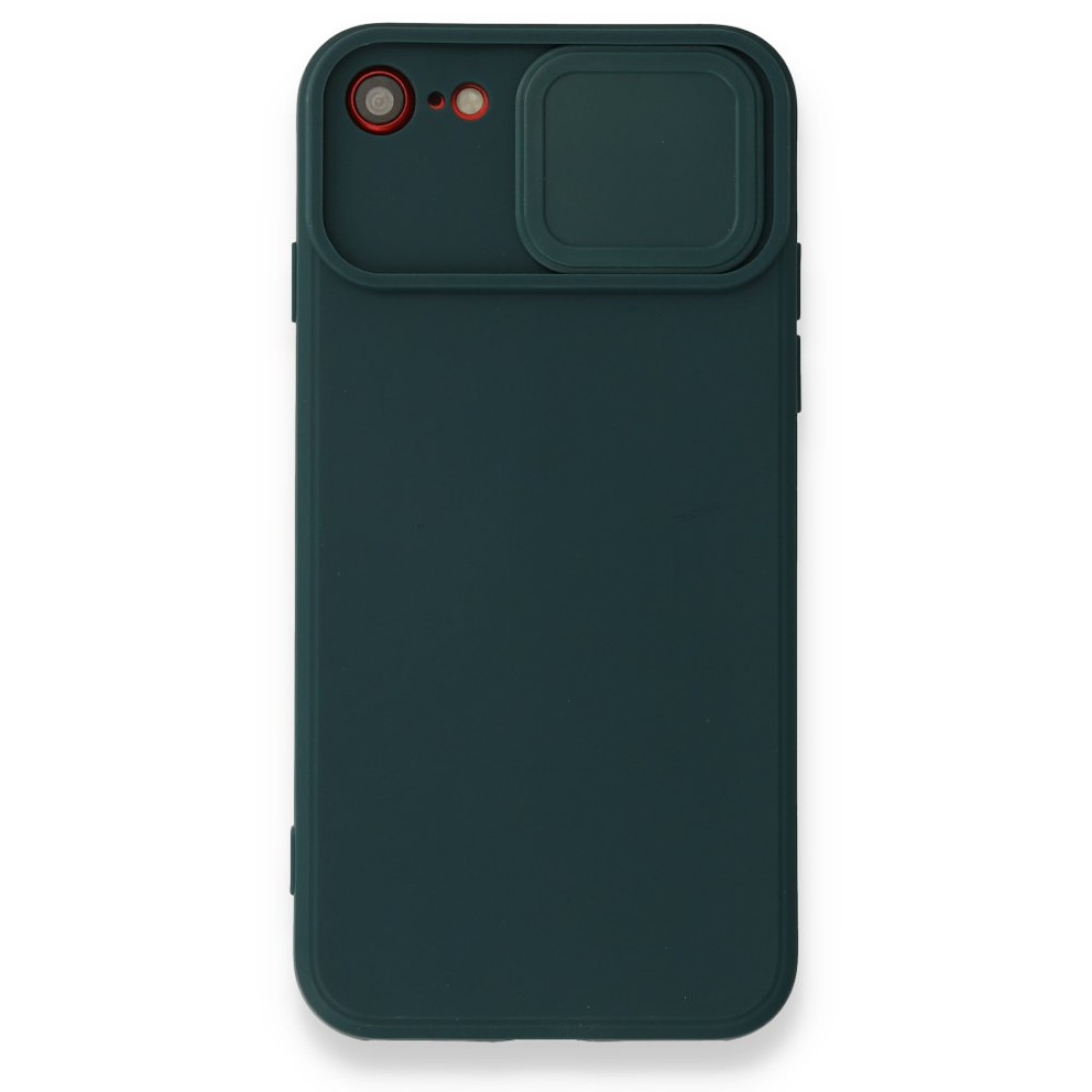 iPhone 7 Kılıf Color Lens Silikon - Yeşil