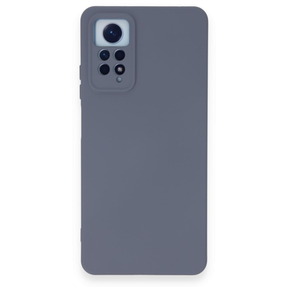  Xiaomi Redmi Note 12 Pro 4G Kılıf Nano içi Kadife Silikon - Gri