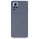 Xiaomi Redmi Note 12 Pro 4G Kılıf Nano içi Kadife Silikon - Gri Xiaomi Redmi Note 12 Pro 4G Kılıf Nano içi Kadife Silikon - Gri