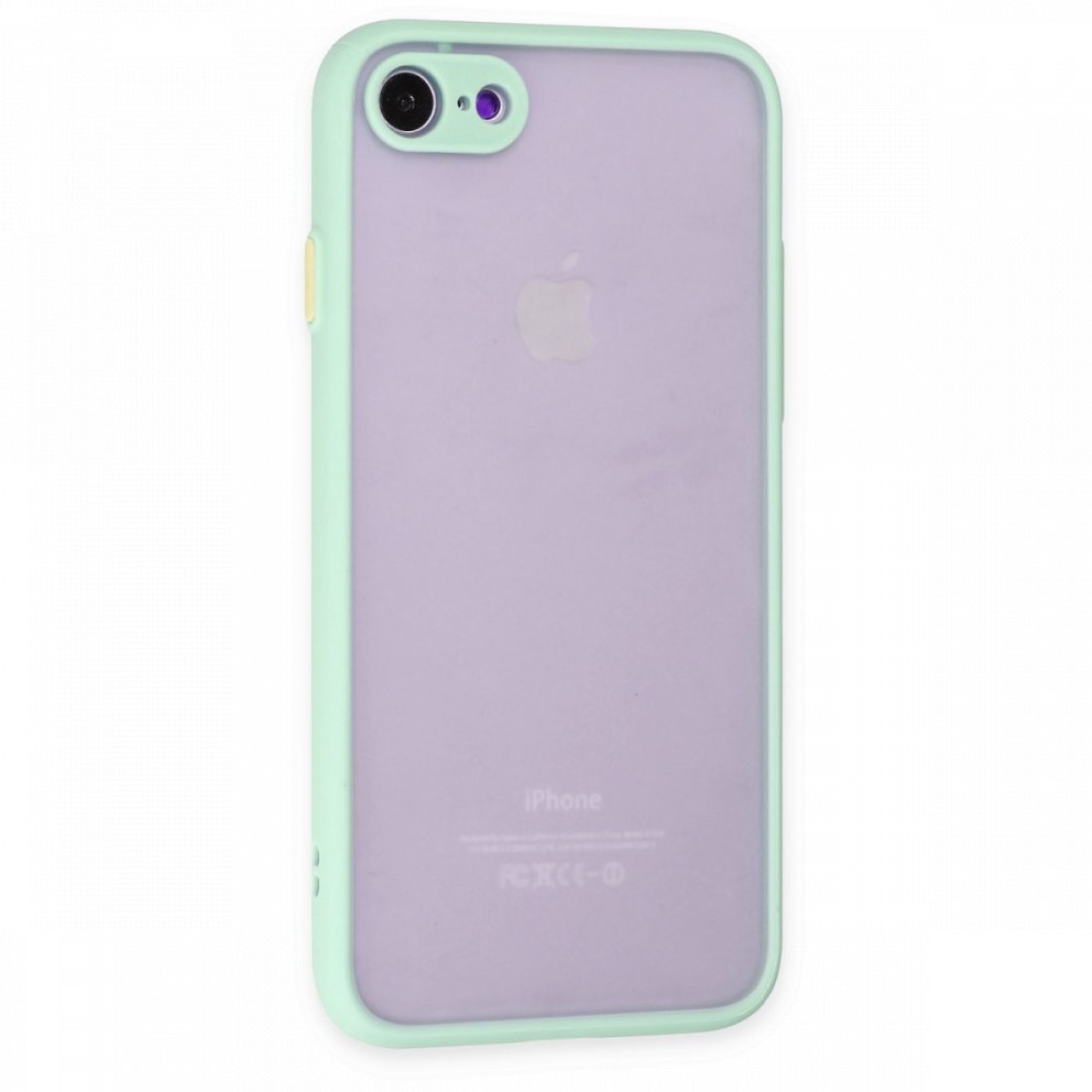  iPhone 8 Kılıf Montreal Silikon Kapak - Turkuaz