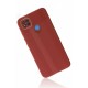  Xiaomi Redmi 9C Kılıf Glass Kapak - Bordo