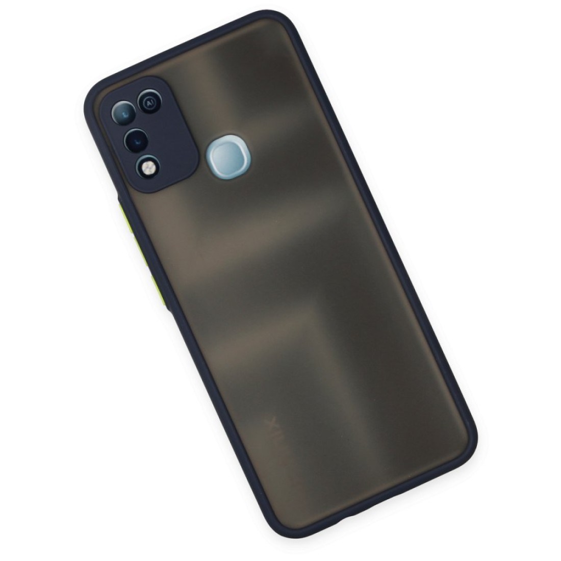  İnfinix Hot 10 Play Kılıf Montreal Silikon Kapak - Lacivert