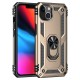  iPhone 13 Kılıf Sofya Yüzüklü Silikon Kapak - Gold