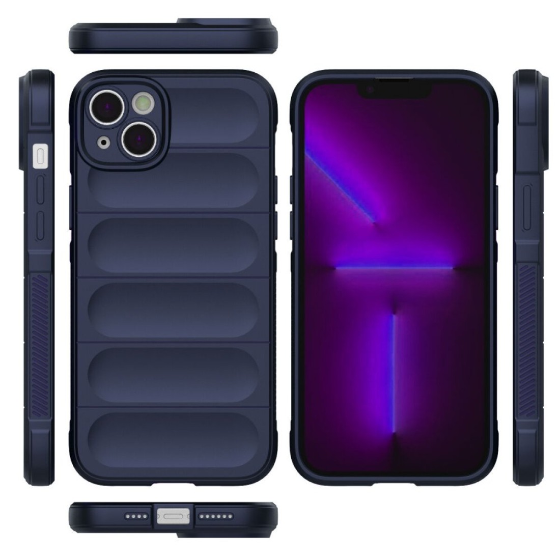 iPhone 15 Kılıf Optimum Silikon - Lacivert iPhone 15 Kılıf Optimum Silikon - Lacivert