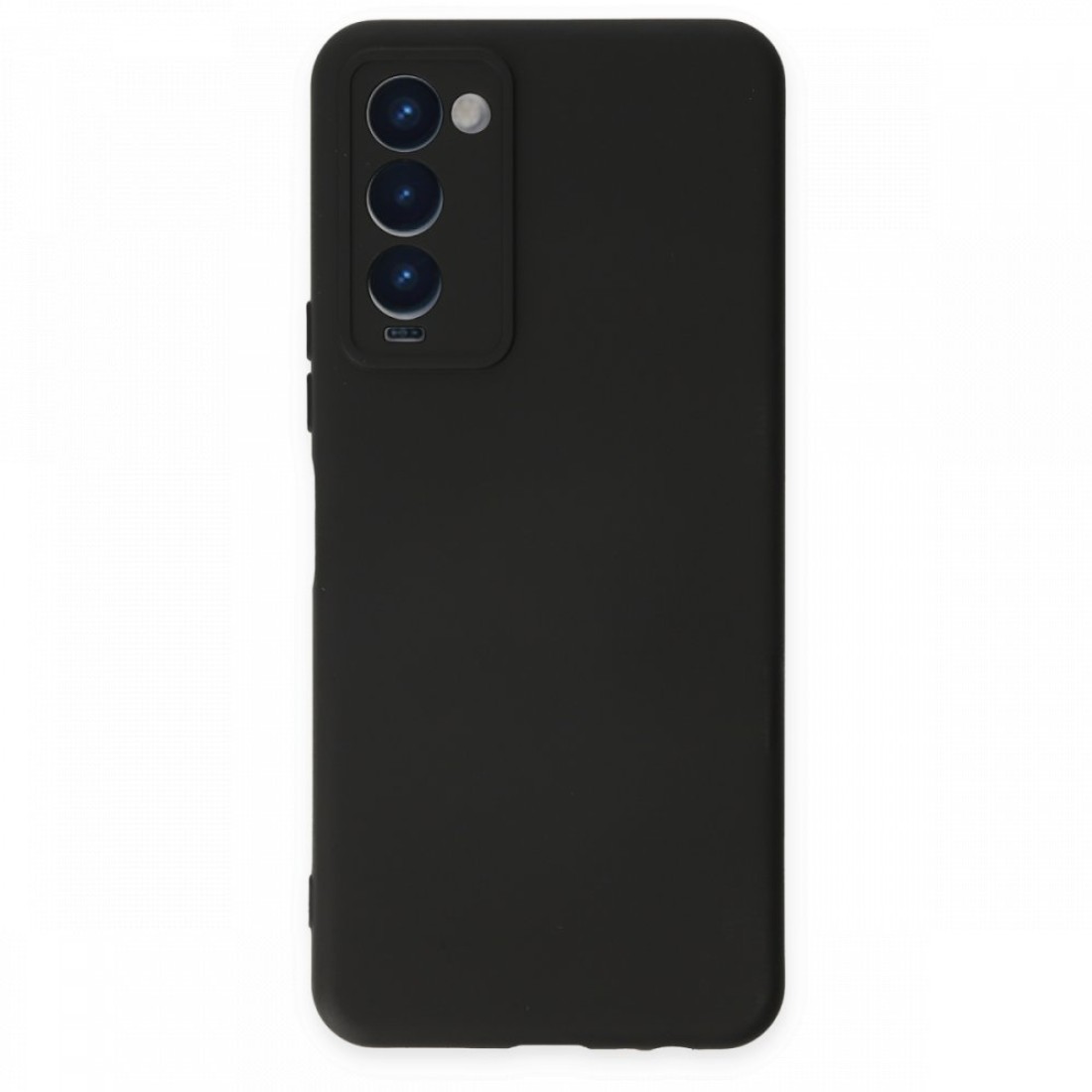  Tecno Camon 18P Kılıf Nano içi Kadife Silikon - Siyah