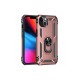  iPhone 13 Kılıf Sofya Yüzüklü Silikon Kapak - Rose