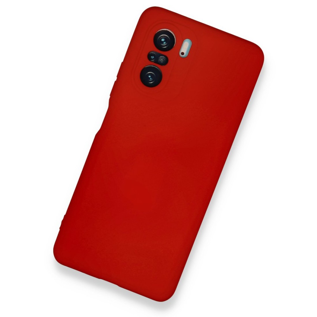 Xiaomi Redmi K40 Kılıf Nano içi Kadife Silikon - Kırmızı Xiaomi Redmi K40 Kılıf Nano içi Kadife Silikon - Kırmızı