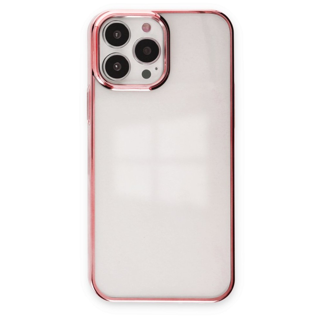  iPhone 14 Pro Max Kılıf Element Silikon - Pembe