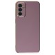  Samsung Galaxy M23 Kılıf Volet Silikon - Mor