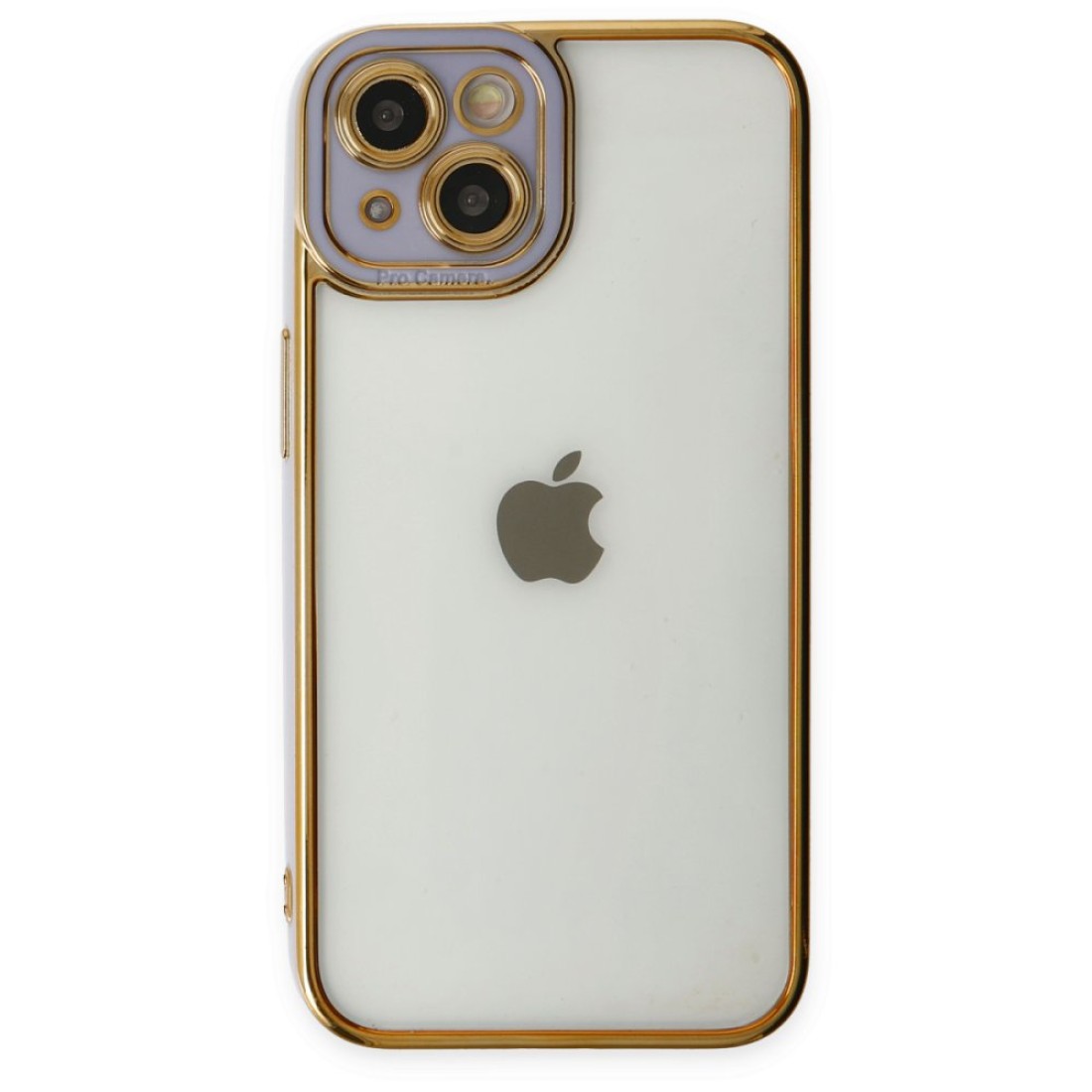 iPhone 14 Plus Kılıf Liva Lens Silikon - Lila iPhone 14 Plus Kılıf Liva Lens Silikon - Lila