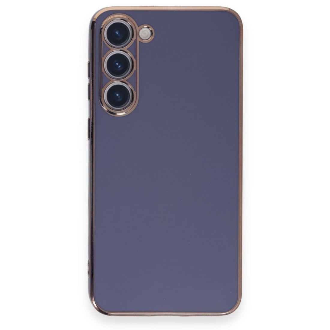  Samsung Galaxy S23 Kılıf Volet Silikon - Mavi