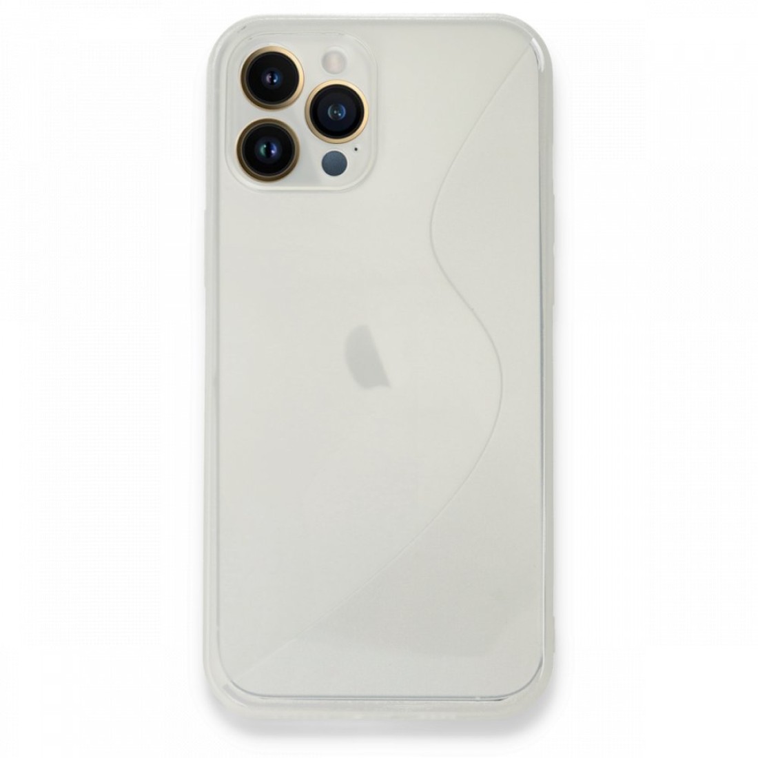  iPhone 13 Pro Max Kılıf S Silikon - Şeffaf