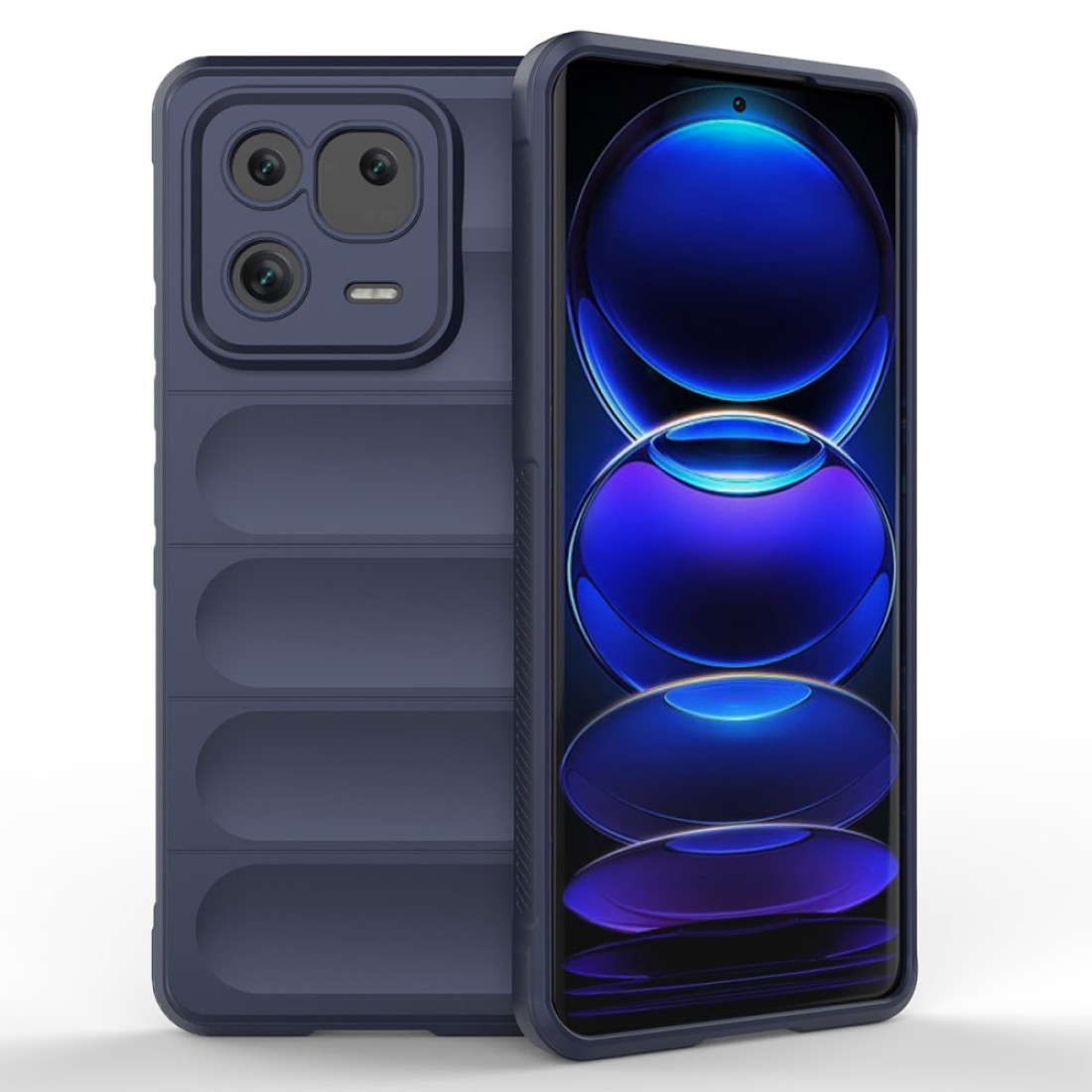  Xiaomi Mi 13 Kılıf Optimum Silikon - Lacivert