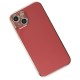 iPhone 14 Plus Kılıf Volet Silikon - Kırmızı iPhone 14 Plus Kılıf Volet Silikon - Kırmızı
