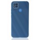  Xiaomi Redmi 9C Kılıf Glass Kapak - Mavi