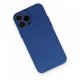 iPhone 13 Pro Max Kılıf Nano içi Kadife Silikon - Lacivert iPhone 13 Pro Max Kılıf Nano içi Kadife Silikon - Lacivert