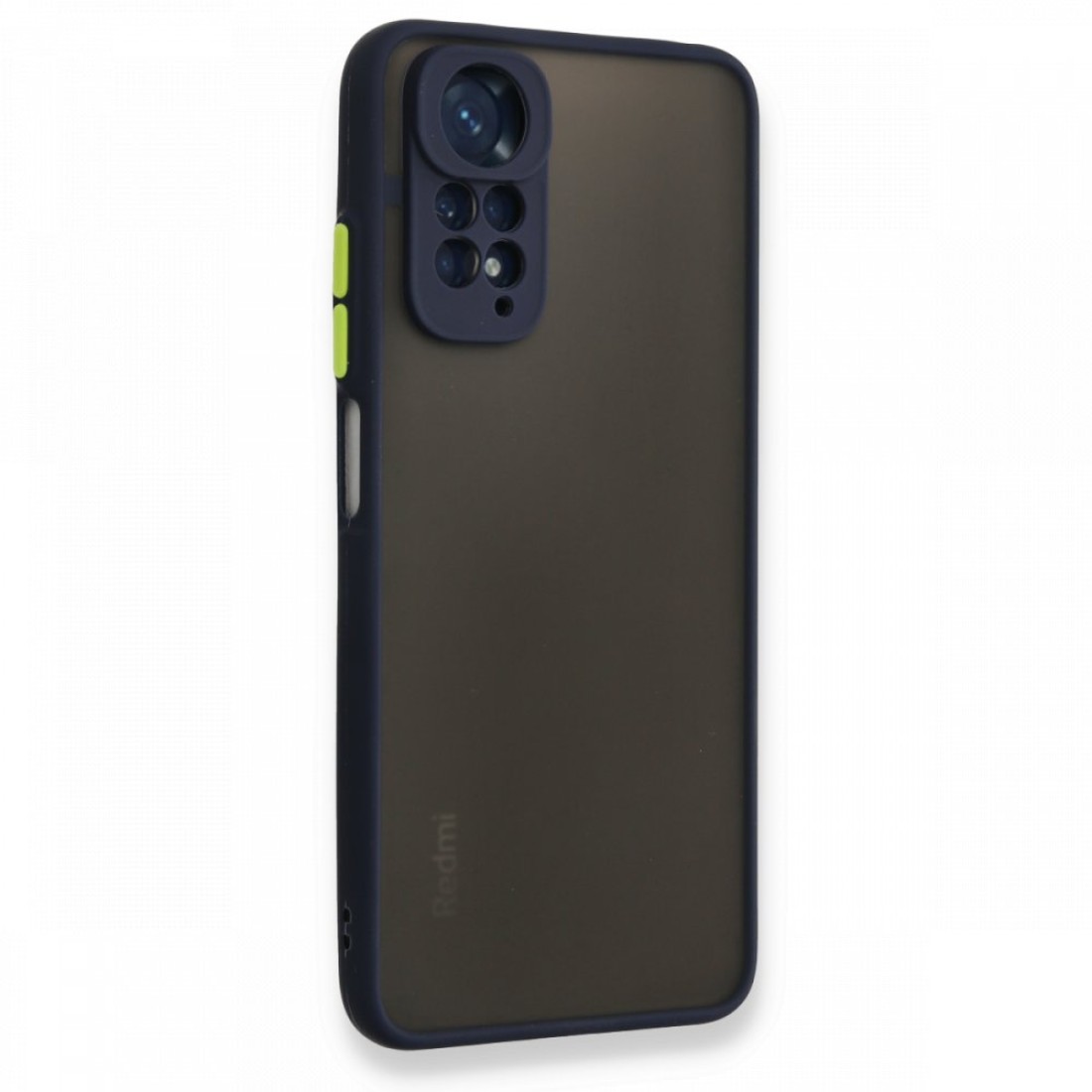 Xiaomi Redmi Note 11 Kılıf Montreal Silikon Kapak - Lacivert