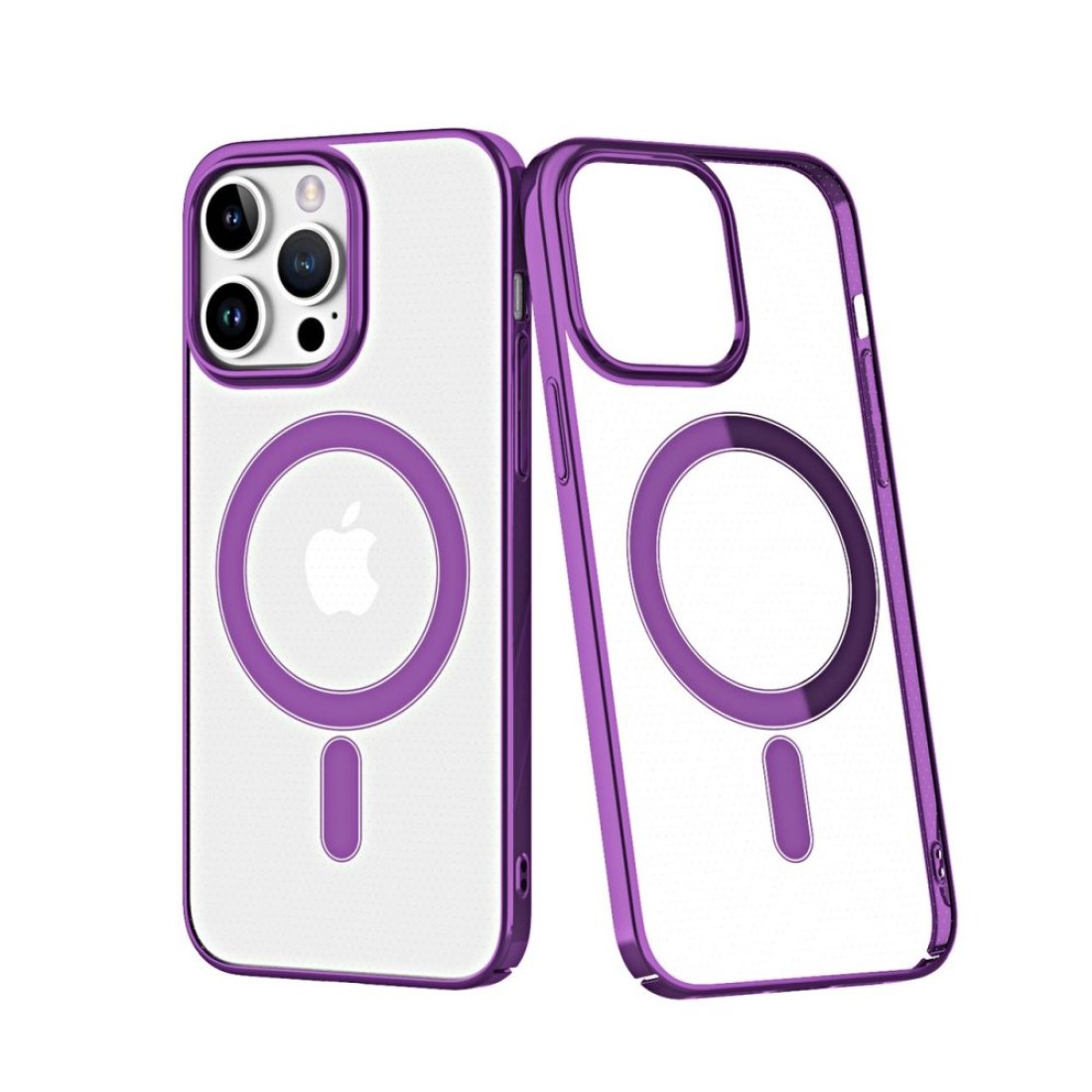 iPhone 14 Pro Kılıf Element Magneticsafe Sert Kapak - Mor