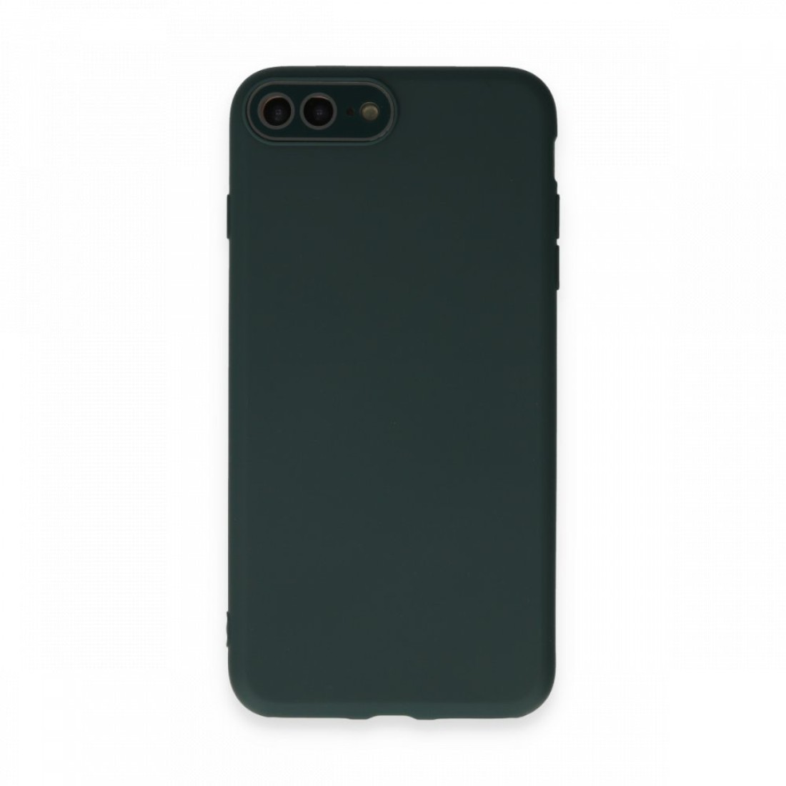  iPhone 7 Plus Kılıf Lansman Glass Kapak - Koyu Yeşil