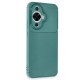  Huawei Nova 12S Kılıf Auto Focus Karbon Kapak - Koyu Yeşil