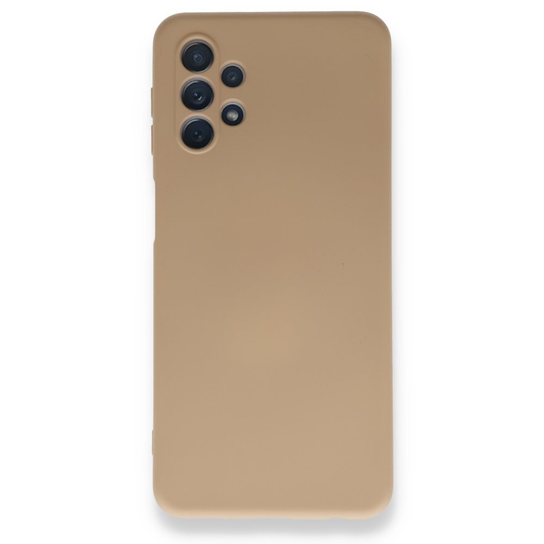  Samsung Galaxy A32 5G Kılıf Nano içi Kadife Silikon - Bej