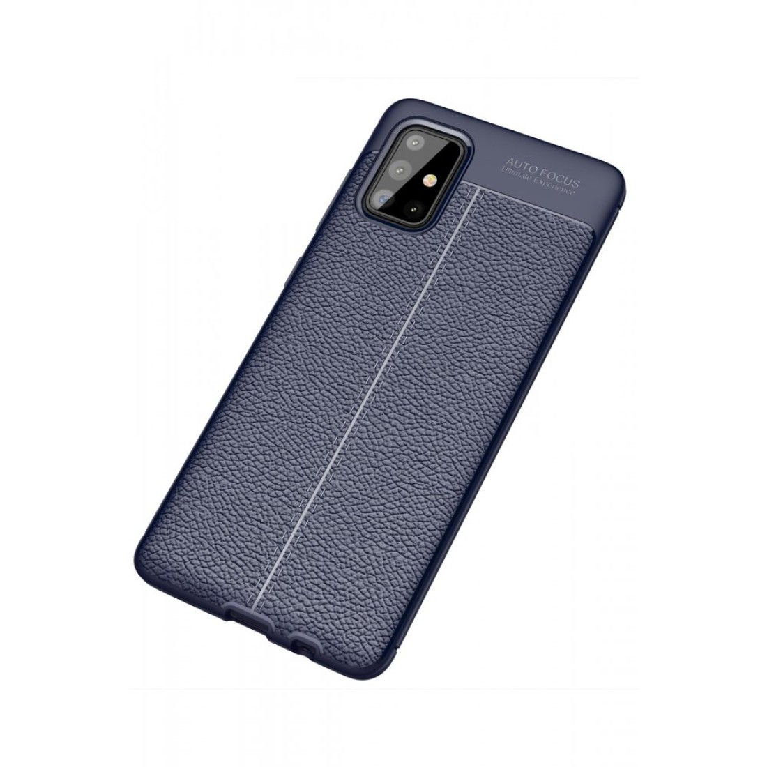  Samsung Galaxy A71 Kılıf Auto Focus Kapak - Lacivert