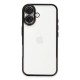 iPhone 16 Plus Kılıf Razer Lensli Silikon - Siyah iPhone 16 Plus Kılıf Razer Lensli Silikon - Siyah