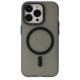 iPhone 13 Pro Max Kılıf Lodos Magneticsafe Mat Kapak - Siyah iPhone 13 Pro Max Kılıf Lodos Magneticsafe Mat Kapak - Siyah