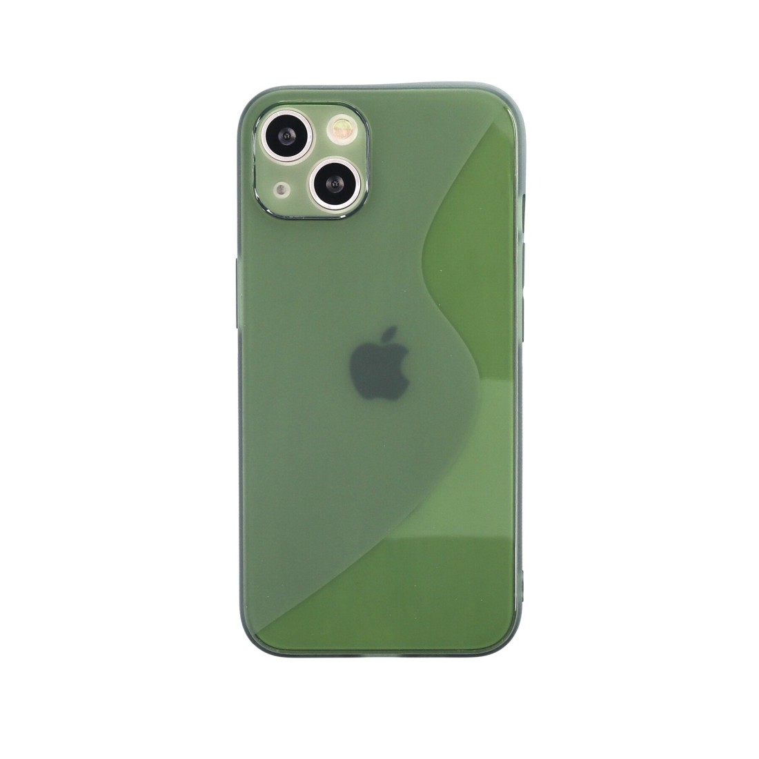  iPhone 13 Mini Kılıf S Silikon - Yeşil