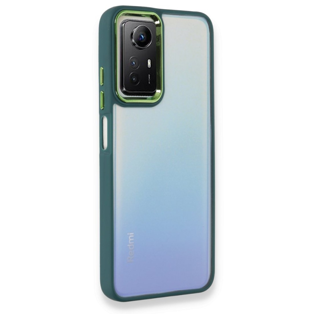  Xiaomi Redmi Note 12S Kılıf Dora Kapak - Haki Yeşil