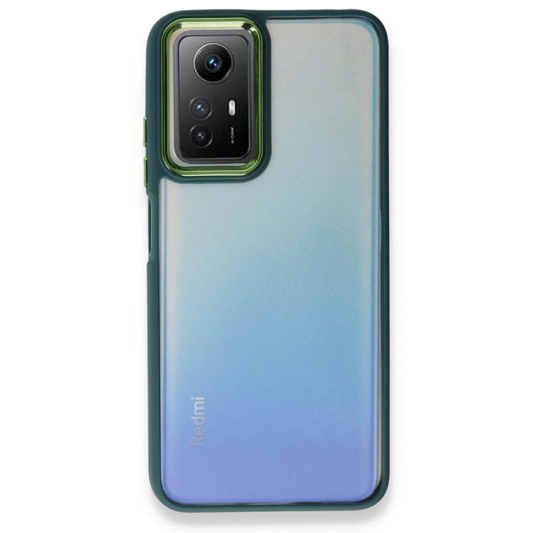  Xiaomi Redmi Note 12S Kılıf Dora Kapak - Haki Yeşil
