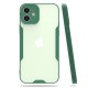  iPhone 12 Mini Kılıf Platin Silikon - Yeşil