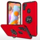  Samsung Galaxy M11 Kılıf Elit Yüzüklü Kapak - Kırmızı