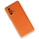 Xiaomi Redmi Note 10 Pro Kılıf Nano içi Kadife Silikon - Turuncu Xiaomi Redmi Note 10 Pro Kılıf Nano içi Kadife Silikon - Turuncu