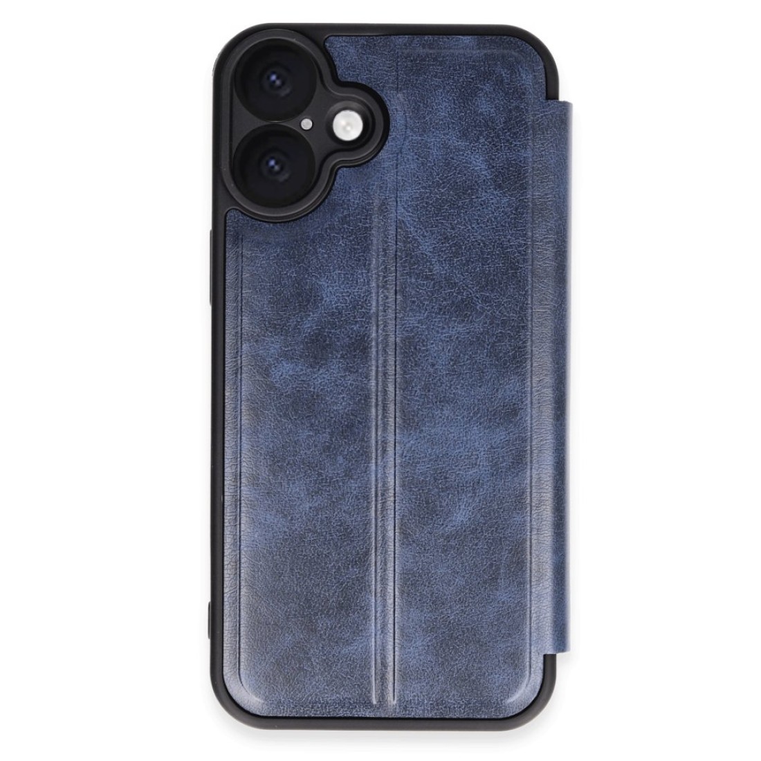  iPhone 16 Kılıf Flip Cover - Lacivert