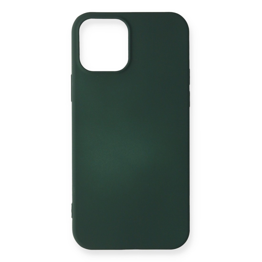  iPhone 12 Mini Kılıf First Silikon - Koyu Yeşil